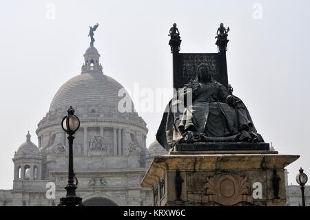 victoria-Denkmal in kalkutta, indien Stockfoto