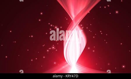 Winken String und Partikel. Zusammenfassung Hintergrund Stockfoto