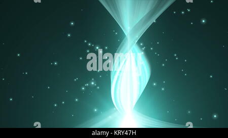 Winken String und Partikel. Zusammenfassung Hintergrund Stockfoto