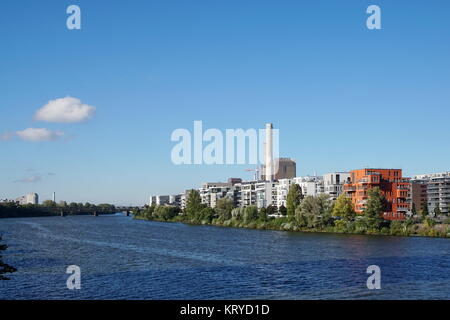 Frankfurter westhafen Stockfoto