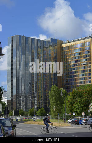 Der Axel Springer Verlag Axel Springer Straße, Kreuzberg, Berlin, Deutschland, Axel-Springer-Verlag, Axel-Springer-Straße, Kreuzberg, D Stockfoto