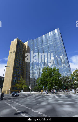 Der Axel Springer Verlag Axel Springer Straße, Kreuzberg, Berlin, Deutschland, Axel-Springer-Verlag, Axel-Springer-Straße, Kreuzberg, D Stockfoto
