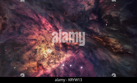 Nebel und Galaxien. Majestätischen Hintergrund. Elemente dieses Bild von der NASA eingerichtet Stockfoto