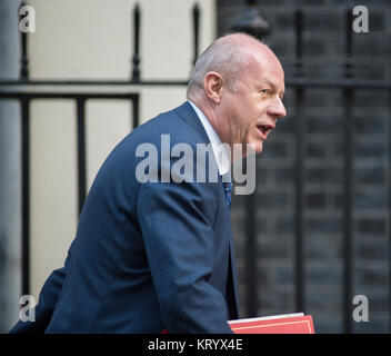 Damian Green Teilnahme an Kabinett am 17.1.17. Erste Staatssekretär und Minister für das Cabinet Office Damian Green gezwungen am 20 Dez 2017 abzufinden. Stockfoto