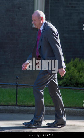 Damian Green Teilnahme an Kabinett am 25.4.17. Erste Staatssekretär und Minister für das Cabinet Office Damian Green gezwungen am 20 Dez 2017 abzufinden. Stockfoto