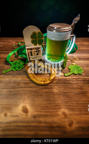 St Patrick's day Konzept Stockfoto