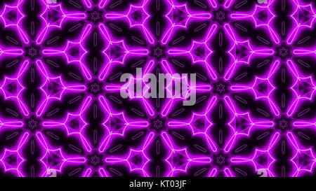 Purple Abstract Background, Kaleidoskop Stockfoto