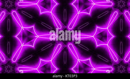 Purple Abstract Background, Kaleidoskop Stockfoto