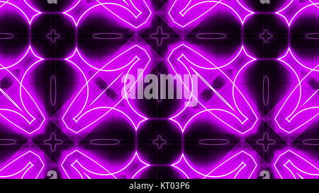 Purple Abstract Background, Kaleidoskop Stockfoto