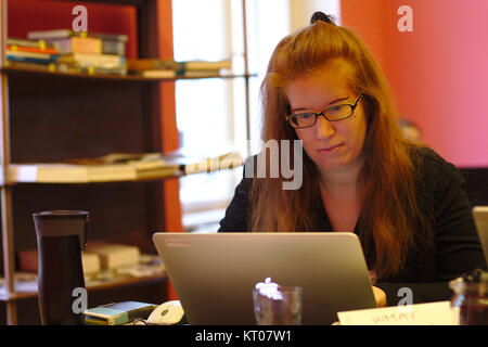 Der ArtAndFeminism Edit-a-thon, der im März 2017 in Graz stattfand, war eine globale Veranstaltung, die sich mit dem Ziel beschäftigte, Frauen in der Kunstgeschichte auf Wikipedia stärker darzustellen. Sie war Teil eines umfassenderen Bemühens, die Gleichstellung von Frauen und Männern in der Kunst zu verbessern, indem sie Beiträge zu Online-Wissensdatenbanken ermutigte. Stockfoto