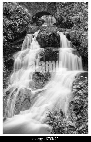 Rouken Glen Park. Glasgow. Stockfoto