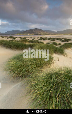 Luskentire Dünen, Isle of Harris, Äußere Hebriden, Schottland, UK Stockfoto