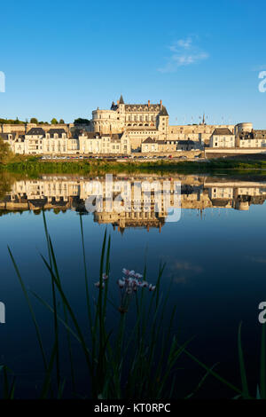 Amboise an der Loire Frankreich Stockfoto