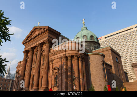 Die Kathedrale Basilika der Heiligen Petrus und Paulus am Philadelphia, Pennsylvania, USA. Stockfoto