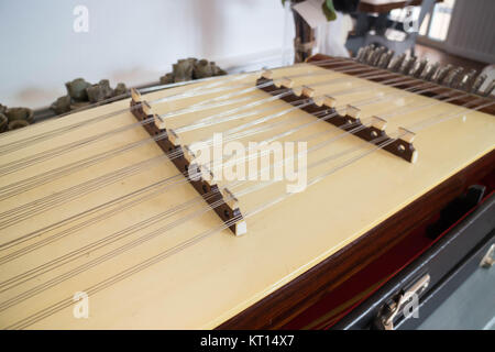 Holz- Thai Hackbrett traditionelles Musikinstrument Stockfoto