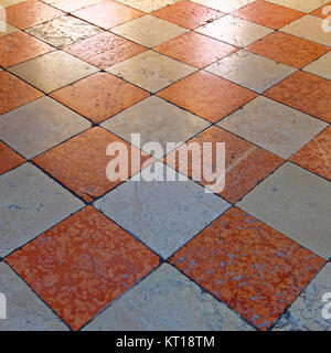 Karierten Kacheln Stockfoto