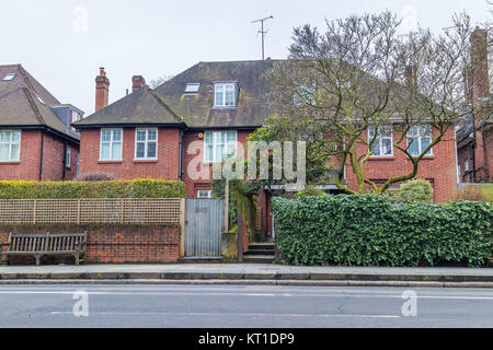 Typisch britische Haus Stockfoto