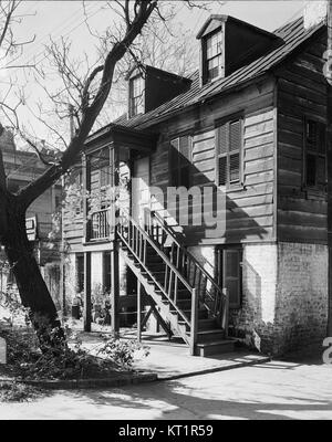 343 Habersham Street, Savannah, Chatham County, Georgia Stockfoto