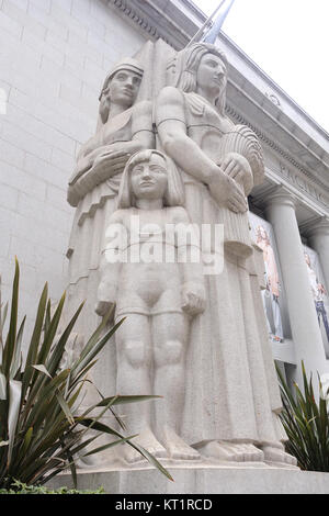 Der Erde Fülle von Ralph Aufbau, Granit, 1929-1932 - San Francisco Börse, 155 Sansome Street, San Francisco, CA - DSC 04623 Stockfoto