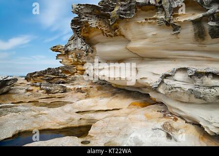 Coastal Felsformationen Stockfoto