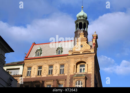Weihnachtsmarkt am Tempel der Jungfrau Maria Stockfoto