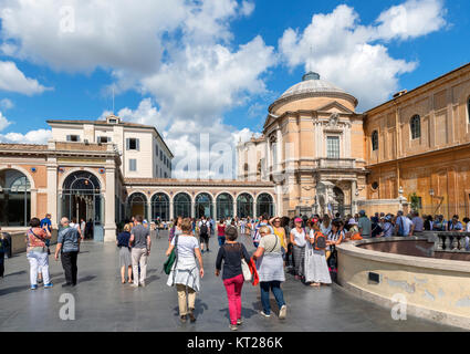 Vatikanische Museen, Vatikanstadt, Rom, Italien Stockfoto