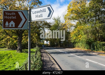 Tourist Board in Castleton, Peak Stockfoto