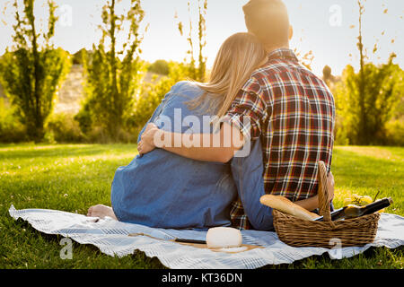 Den Sommer genießen Stockfoto