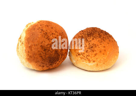 Türkisches Brot, winzige Brot, Sesam Brot, Bilder von Brot in einem Beutel Stockfoto