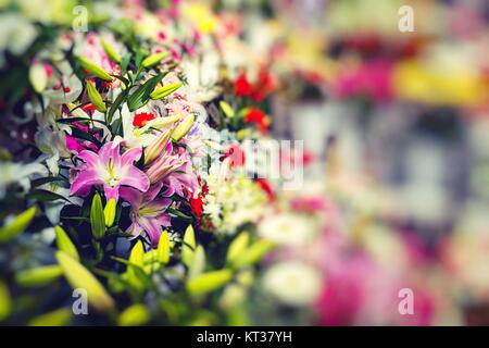 Blumenmarkt in Riga, Lettland Stockfoto