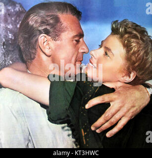 Gary Cooper Ingrid Bergman, für wen die Glocke läutet Stockfoto