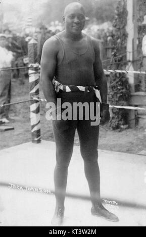 Jack Johnson boxer Stockfoto