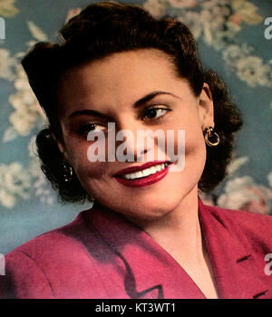 Jeanne Cagney, eine US-amerikanische Schauspielerin, ist vor allem für ihre Rollen in Hollywood-Filmen in den 1940er Jahren bekannt, darunter ihre bemerkenswerten Auftritte in Strike Up the Band (1940) und The Bride Came C.O.D. (1941). Stockfoto