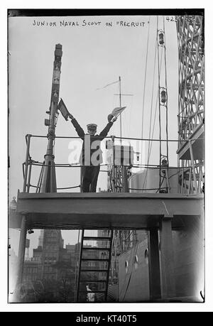 Junior Marine Scout auf REKRUTIEREN (19331730955) Stockfoto