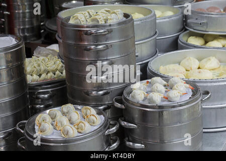 Straßenstand Essen in Korea Stockfoto