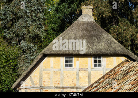 Europäische Baustile, Holz gerahmt Stockfoto