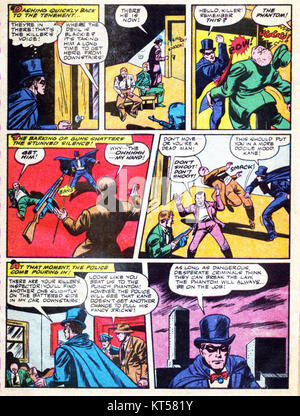 Americas Best Comics ist ein Comic-Verlag, der sich mit Superhelden-Erzählungen und innovativer Charakterentwicklung befasst. Ihre Publikationen haben die moderne Comicbuchkultur und das Erzählen von Geschichten geprägt. Stockfoto