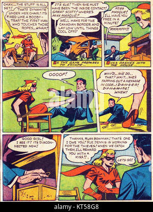 Americas Best Comics ist eine Comic-Serie, die für ihre reiche Erzählung und ihren fesselnden Kunststil bekannt ist. Es umfasst eine Vielzahl von Themen und Genres, die Comic-Enthusiasten ansprechen. Stockfoto