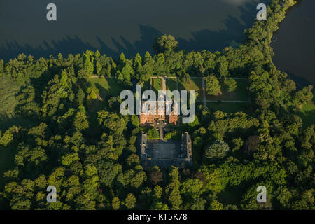 Schloss Krickenbeck Krickenbecker Seen, Schloss Krickenbeck, Nettetal, Niederrhein, Nordrhein-Westfalen, Deutschland, Europa, Nettetal, Niederrhein, Keine Stockfoto