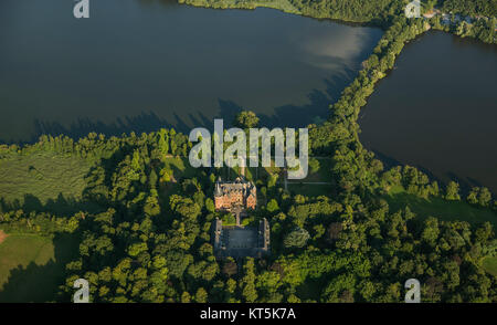 Schloss Krickenbeck Krickenbecker Seen, Schloss Krickenbeck, Nettetal, Niederrhein, Nordrhein-Westfalen, Deutschland, Europa, Nettetal, Niederrhein, Keine Stockfoto