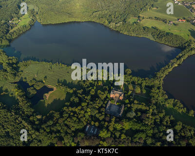 Schloss Krickenbeck Krickenbecker Seen, Schloss Krickenbeck, Nettetal, Niederrhein, Nordrhein-Westfalen, Deutschland, Europa, Nettetal, Niederrhein, Keine Stockfoto