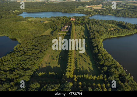 Schloss Krickenbeck Krickenbecker Seen, Schloss Krickenbeck, Nettetal, Niederrhein, Nordrhein-Westfalen, Deutschland, Europa, Nettetal, Niederrhein, Keine Stockfoto