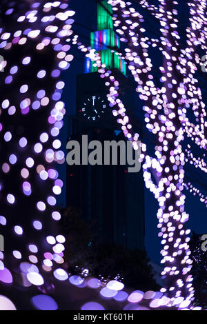 Beleuchtung, Shinjuku südlichen Terrasse, Shinjuku, Tokyo, Japan Stockfoto