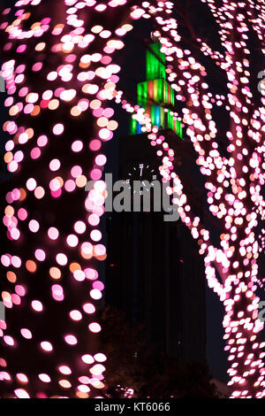 Beleuchtung, Shinjuku südlichen Terrasse, Shinjuku, Tokyo, Japan Stockfoto