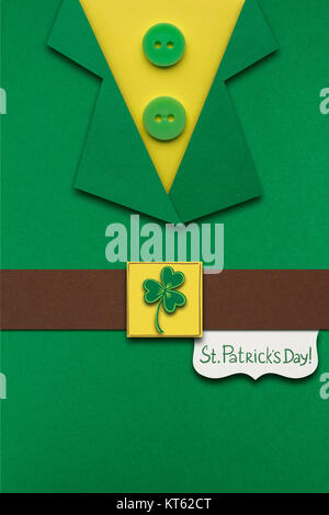 Happy St. Patricks Tag. Stockfoto