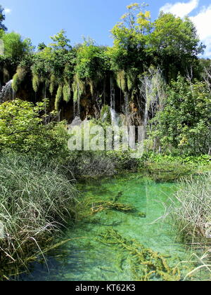 plitvicer Seen, mali prstavac Stockfoto