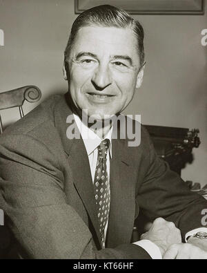 Theodor Seuss Geisel, bekannt als Dr. Seuss, war ein berühmter amerikanischer Autor und Illustrator, berühmt für seine ikonischen Kinderbücher wie „die Katze im Hut“ und „Grüne Eier und Schinken“. Stockfoto