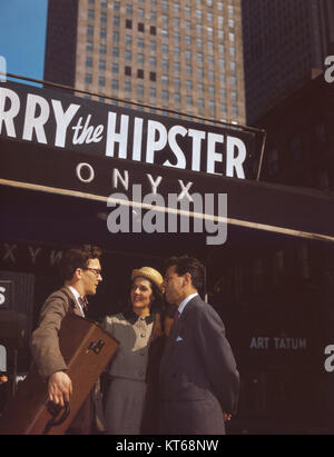 Toots Thielemans, Adele Girard, Joe Marsala, Onyx, New York, N.Y., Ca. 1948 (11251) William P. Stockfoto