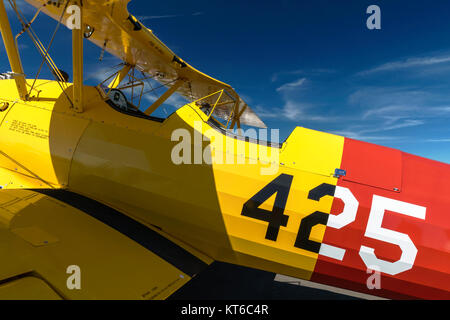 Boeing Stearman PT 17 Kaydet Stockfoto