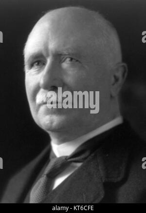William Ferguson Massey, ein wichtiger Politiker in Neuseeland, war von 1912 bis 1925 Premierminister. Bekannt für seine Führung während des Ersten Weltkriegs und seine Beiträge zu Agrarreformen. Stockfoto